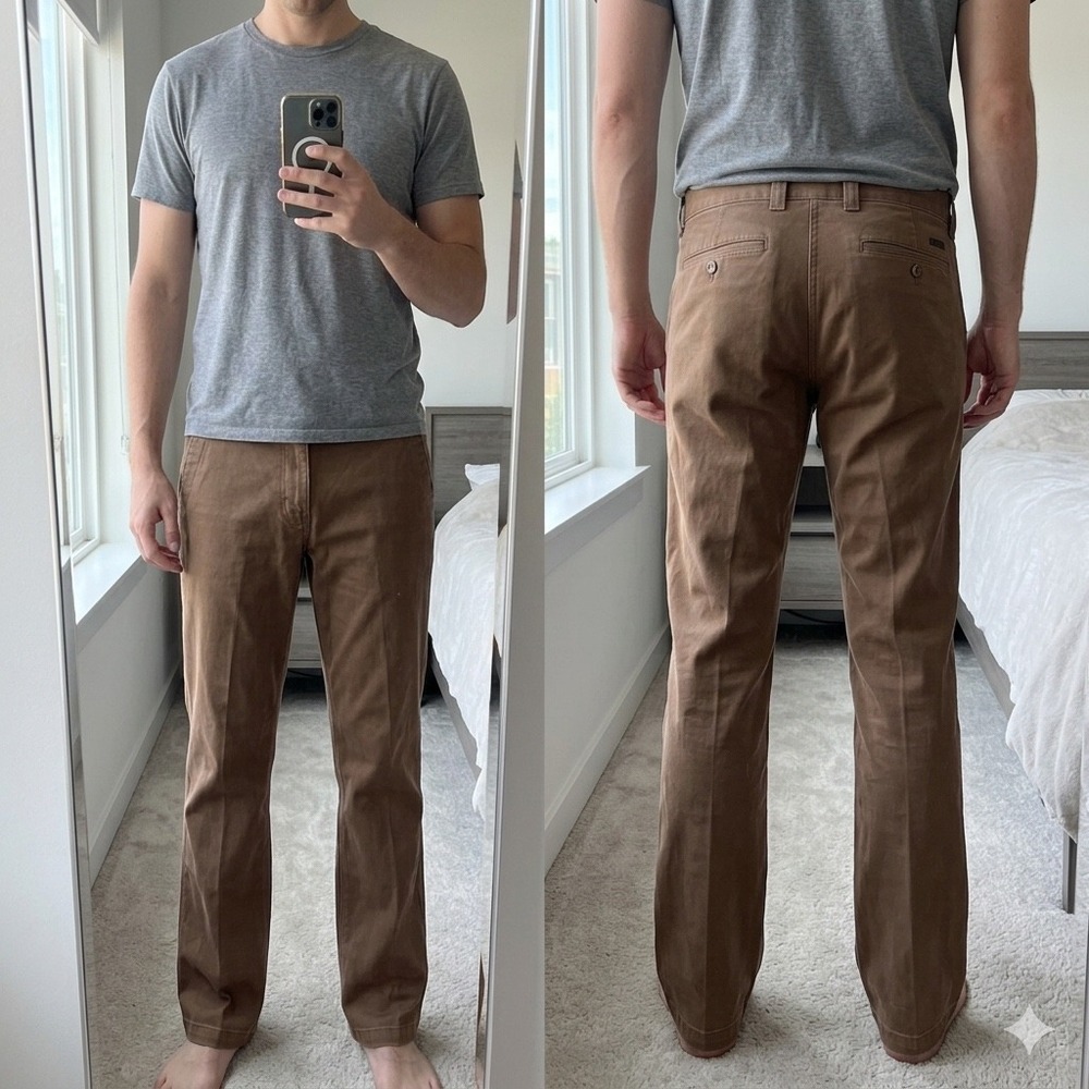 Mountain Khakis Men's 36x36 Relaxed Fit Cotton Canvas Chino Pants Brown Hiking